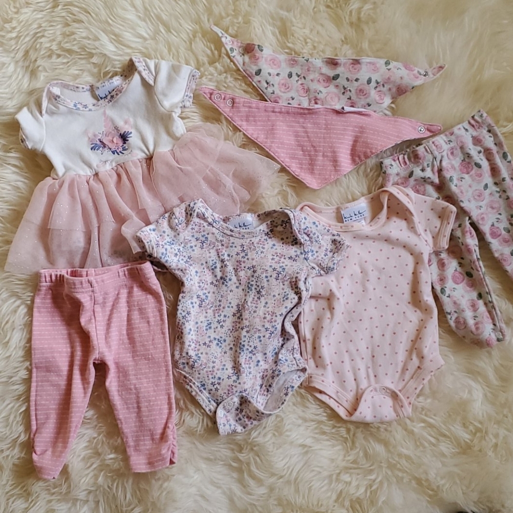 Bundle of Nicole Miller Baby Girl Clothes